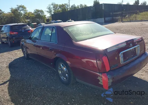 2000 Cadillac Deville Standard из США, поврежденный, VIN 1G6KD54Y9YU280759